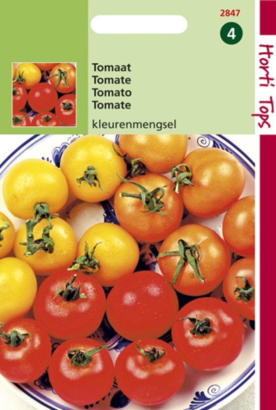 Tomaat kleurenmengel (Solanum lycopersicum) 175 zaden